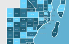 Zip Codes For Miami Dade County Florida Map Zip Codes For Miami inside Zip Code Map Of Miami Dade County Florida