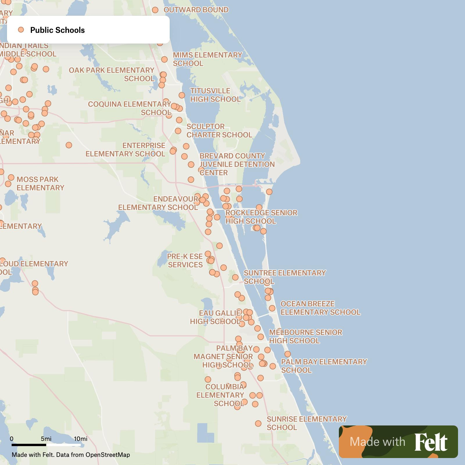 Zip Codes In Brevard County, Florida for Map Of Brevard County Florida With Zip Codes