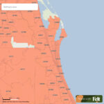 Zip Codes In Brevard County, Florida For Map Of Brevard County Florida With Zip Codes