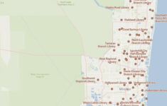Zip Codes In Broward County, Florida intended for Map Of Broward County In Florida