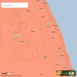 Zip Codes In Indian River County, Florida Within Map Of Indian River County Florida