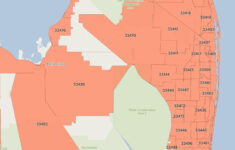 Zip Codes In Palm Beach County, Florida within Map Of Cities In Palm Beach County Florida