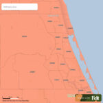 Zip Codes In St. Lucie County, Florida For Map Of Florida Port St Lucie